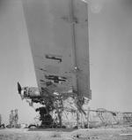 Wreck of a Me 323D Gigant aircraft, El Aouiana Airfield, Tunis, Tunisia, Jun 1943, photo 2 of 2