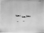 Albacore aircraft of No. 820 Squadron FAA in flight, 1940s