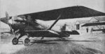 Damaged Bre.19 aircraft which Boleslaw Orlinski and Leon Kubiak used to fly from Warsaw, Poland to Tokyo, Japan, 1926