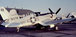 AU-1 Corsair fighter at rest, Marine Corps Base Quantico, Virginia, United States, late 1950s