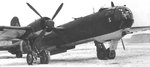 He 177 A-3 bomber resting at an airfield, circa 1942-1945