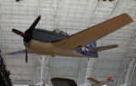 F6F-3 Hellcat fighter on display at the Smithsonian Air and Space Museum Udvar-Hazy Center, Chantilly, Virginia, United States, 26 Apr 2009, photo 4 of 4