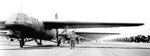 Horsa gliders line up in preparation for invasion, England, United Kingdom, May-Jun 1944