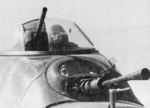 Rear defense turret of Ju 188 bomber, circa 1940s