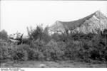 A heavily camouflaged German Ju 88 bomber in Belgium or France, Sep 1940