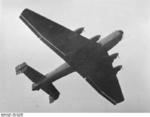 Ju 89 V1 prototype heavy bomber in flight, mid-1937