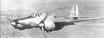 Captured Ki-45 aircraft with American markings in flight, 1945, photo 3 of 3