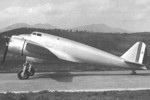 P.111 aircraft at rest, Villanova d’Albenga, Savona, Italy, 1941, photo 1 of 3