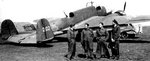 PZL.37B bomber and crew, circa 1930s