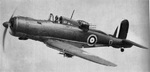 Roc aircraft in flight over England, United Kingdom, 1940