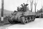 German troops inspecting a captured US M4 Sherman tank, Nettuno, Italy, Mar 1944, photo 2 of 2