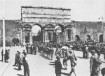 US troops marching into Rome, Italy, 4 Jun 1944