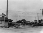 Tokyo, Japan in ruins, post-war