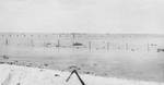 Japanese beach obstacles, Betio, Tarawa Atoll, 22 Nov 1943