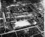 Destroyed Hiroshima Castle, Hiroshima, Japan, 1945, photo 6 of 7