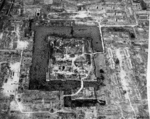 Destroyed Hiroshima Castle, Hiroshima, Japan, 1945, photo 4 of 7