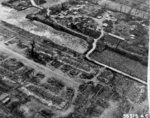 Destroyed Hiroshima Castle, Hiroshima, Japan, 1945, photo 5 of 7