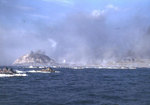 LVTs headed for landing beaches on Iwo Jima, 19 Feb 1945