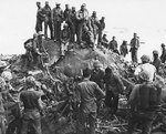 A captured Japanese soldier, Iwo Jima, Feb 1945