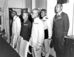 Japanese delegation aboard USS Portland to surrender Truk, Caroline Islands, 2 Sep 1945, 3 of 3