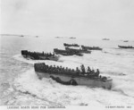 Landing craft sailing toward Zamboanga, Mindanao, Philippines, 10 Mar 1945