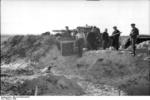 Crew of an 8.8 cm FlaK gun in Denmark, 1940