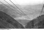 Cable car at Gran Sasso, Italy, 12 Sep 1943, photo 2 of 4