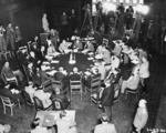 Stalin, Churchill, Attlee, Truman, and others at the Potsdam Conference, Germany, 19 Jul 1945, photo 3 of 4