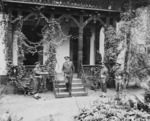 George Marshall at Schloss Cecilienhof, Potsdam, Germany, 23 Jul 1945