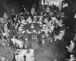 Stalin, Churchill, Attlee, Truman, and others at the Potsdam Conference, Germany, 19 Jul 1945, photo 4 of 4