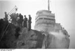 German personnel on HMS Campbeltown at Saint-Nazaire, France, 28 Mar 1942, photo 2 of 9