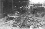 Palace and Cathay Hotels damaged by accidental bombing, Shanghai, China, 14 Aug 1937, photo 1 of 7