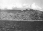 Vella Lavella of the Solomon Islands, seen from an American ship, circa late 1943