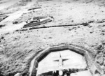 Japanese G4M bombers in revetments, Vunakanau Airfield, Rabaul, New Britain, 1944