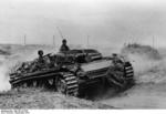 German StuG III assault gun in Stalingrad, Russia, Sep 1942, photo 2 of 2