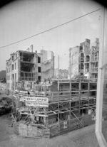 Damaged buildings, Helsinki, Finland, 1940