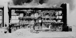 Testing the M-74 bomb on a model Japanese building, Dugway Proving Ground, Utah, United States, 1943, photo 1 of 2