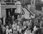 Ceremony marking the return of Seoul to Republic of Korea control, General Government Building, Seoul, Korea, 29 Sep 1950, photo 3 of 3