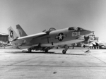 RF-8G Crusader aircraft of US Navy squadron VFP-63 at Naval Air Station Midway, 15 Jun 1974