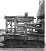 Rail car V-2 launching platform, Peenemünde, Germany, 1940s