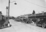 Regimental headquarters building at the USMC base at Quantico, Virginia, United States, circa 1929