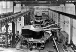 Construction of naval guns at Skoda Works, Plzen, Austria-Hungary, circa 1910s