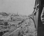 Former American prisoners of war being transported from Taihoku (now Taipei) to Kiirun (now Keelung), Taiwan, 5 Sep 1945