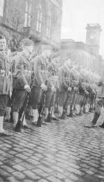 US Marines at Londonderry, Northern Ireland, United Kingdom, 1943