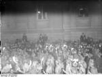 Nazi Party members gathering outside the office of Hindenburg, Berlin, Germany, 30 Jan 1933