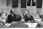 Subhash Chandra Bose and Heinrich Himmler, Germany, summer 1942, photo 2 of 5