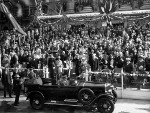 Duke and Duchess of York at Brisbane, Australia, 6 Apr 1927