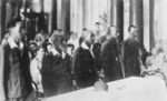 Lieutenant General Yuitsu Tsuchihashi at the Japanese surrender ceremony at Hanoi, French Indochina, 28 Sep 1945