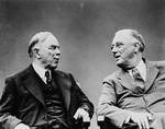 Mackenzie King and Franklin Roosevelt, Quadrant Conference, Quebec City, Quebec, Canada, 17-24 Aug 1943