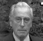 Earl Louis Mountbatten at the terrace of his home, Belgravia, London, England, United Kingdom, 1976